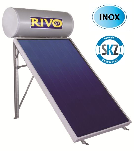 RIVO ST Inox 120L με συλλέκτη υπερ-επιλεκτικής επίστρωσης